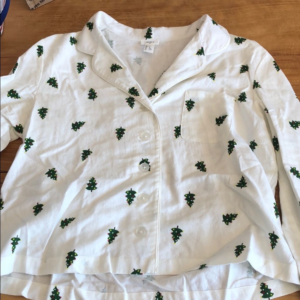 Brand new pajama button down